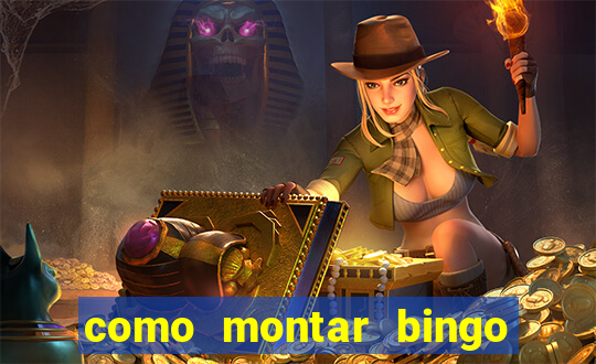 como montar bingo brinquedos toia